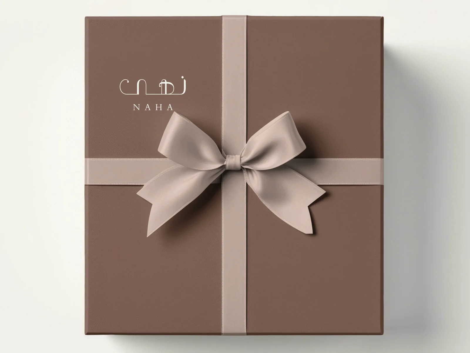 Ribbon gift box